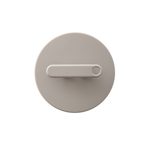 Esponja de Baño de Silicona Redonda de Tres Dedos, Color Gris Rosado, Herramienta Exfoliante para Adultos, Fácil de Limpiar, Diseño sin Grietas - Product Image 3