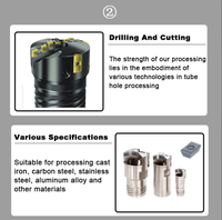 Premium CNC Metalworking Deep Hole Machining BTA Drill Head