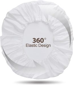 Hypoallergenic <b>Waterproof</b> 100% Cotton <b>Bed</b> Mat Knitted 300tc Fitted Mattress Protector - Product Image 5