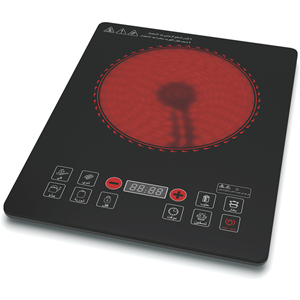 Nouvelle <span class=keywords><strong>plaque</strong></span> de cuisson électrique portable en céramique lisse intégrée pour camping-car 2025, 1800-1900W, avec contrôleur tactile, multifonctionnelle, ODM - Product Image 1