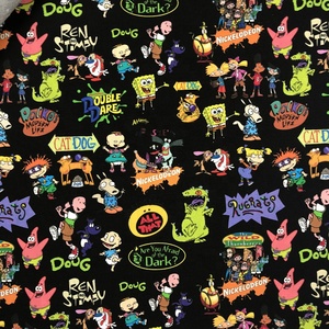 Bestseller 100% Baumwoll-Popeline-Stoff Digital-Druck Berühmte Cartoon-Charaktere Designer-Angepasstes Muster Nähen Handgefertigt Mädchen - Product Image 2