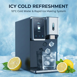 RO浄水器付き製氷機 - 瞬間湯沸かし＆冷水、<10 ℃   氷水、5インチHDスクリーン、水道水フィルター、ポータブル - Product Image 2