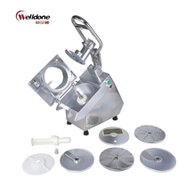 Cortadora de Verduras Multifuncional con Motor Eléctrico Welldone, Rebanadora Automática de Repollo, Máquina para Cortar Frutas, 750W/1000W, 5 Piezas