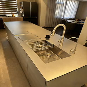 Estación de Mezcla de Acero Inoxidable de Grado Alimenticio Personalizada, Independiente, de Gran Capacidad para Restaurantes y Hoteles - Product Image 6