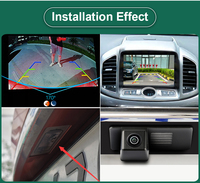 Caméra de recul AHD 1080P GreenYi pour Chevrolet Trax Aveo Cruze avec lignes dynamiques