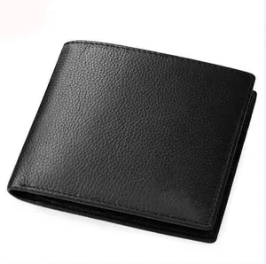 Hot Selling Mens Retro Genuine Leather Wallet <strong>Bifold</strong> Slim Money Credit Card ID Holder <strong>Purse</strong> - Product Image 1