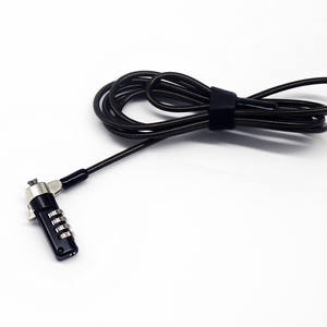 <span class=keywords><strong>Cable</strong></span> de seguridad antirrobo de acero Universal para portátil, bloqueo de ranura de cuña extraíble, con contraseña de 4 dígitos para DELL y portátil - Product Image 4