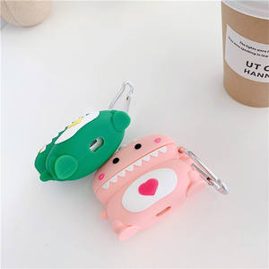 Housse de protection personnalisée pour écouteurs 3D en silicone souple, dessin animé mignon, dinosaure, Airpods 1 2 <span class=keywords><strong>Pro</strong></span>, Airpods 3 - Product Image 6
