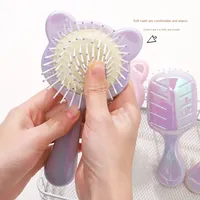 Peigne lissant pour cheveux Symphony deuxième génération, antistatique, mini, petit peigne à airbag avec manche en plastique, usage domestique