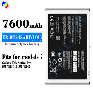 OEM Tablet-Akku für Galaxy Tab Active Pro SM-T540 SM-T547 Ersatz 7600mAh - Product Image 2