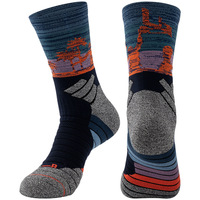 Chaussettes de sport respirantes à logo personnalisé, haute performance, en tissu éponge, pour l'entraînement