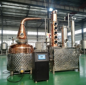 300 L apparecchiature di distillazione di rame con riscaldamento a vapore Lynn braccio a bolle per Vodka Gin <span class=keywords><strong>ancora</strong></span> macchina - Product Image 4
