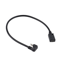 Cable de Datos en Forma de U Micro5p Macho a Mini5p Hembra TIPO-C para Juegos Móviles, Carga y Transferencia de Datos para Teléfonos y Tabletas Android