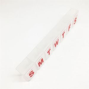 กล่องใส่ยาประจำสัปดาห์พร้อมกล่องใส่ยา กล่องใส่ยาประจำวัน กล่องยา - Product Image 3