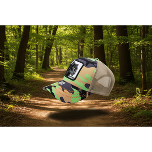 Cappello Trucker Panthera in Tessuto a Rete Traspirante, Unisex, 6 Pannelli, Casual, per Adulti, Primavera-Estate - Product Image 2