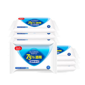 Lingettes désinfectantes pour les mains en non-tissé de haute qualité, 75% d'<span class=keywords><strong>alcool</strong></span>, nettoyage ménager, vente en gros pour une utilisation quotidienne, stérilisation - Product Image 3