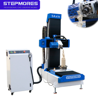 Máquina Fresadora CNC de 5 Ejes con Control NC Studio y Syntec, Servomotor PLC para Tallado de Madera, Espuma y MDF