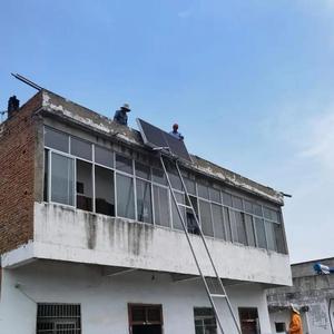 Mini-grue de levage portable pour matériaux de construction 2m-6m, treuil de sécurité, petit élévateur de plateforme, élévateur de système solaire, élévateur à échelle - Product Image 2