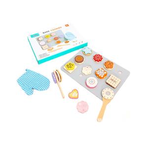 Elisyia Jouet <span class=keywords><strong>de</strong></span> <span class=keywords><strong>cuisine</strong></span> en bois multifonctionnel pour faire semblant <span class=keywords><strong>de</strong></span> cuire des biscuits, jeu d'imitation, jouets éducatifs pour enfants et tout-petits - Product Image 1