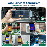 Roadi TC101 Caméra thermique infrarouge fonctionne avec les smartphones Android Tablettes et PC Imagerie thermique pour les appareils mobiles et de bureau
