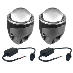 Lente de proyector bi-LED de 3 pulgadas, luz antiniebla de 65 vatios con haz Alto y Bajo para Toyota <span class=keywords><strong>COROLLA</strong></span> peugeot 208, accesorios para coche - Product Image 4