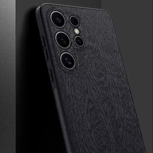 Capa de Telefone Móvel Luxuosa para S21/22/23/24 Ultra A17, Design de Couro com Padrão de Árvore, À Prova de Choque - Product Image 1