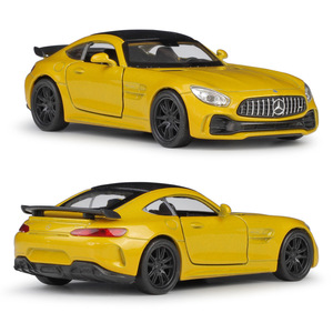 BobbieGoods WELLY 1:36 <span class=keywords><strong>Mercedes</strong></span>-<span class=keywords><strong>AMG</strong></span> GT R Modellino Auto in Plastica e Lega con Funzione Pull-Back, Veicolo Simulato da Esposizione, Regalo <span class=keywords><strong>Giocattolo</strong></span> - Product Image 5