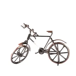 Винтажная модель велосипеда, книжный шкаф, бар и винный шкаф, металлические изделия, офсетная цифровая печать