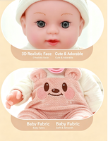 Poupée bébé réaliste de 30 cm, poupée apaisante en vinyle souple, jouet bébé de simulation réaliste pour filles, cadeau compagnon de jeu pour enfants