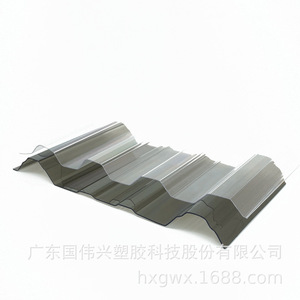 Customizable Pc Corrugated Roofing Tiles 2mm Thick Durable Impact Resistant Waterproof For Awnings Carports Sunrooms - Product Image 4