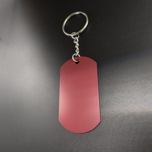 Porte-clés personnalisé en alliage peint, impression UV, logo et couleurs personnalisables, vente en gros, cadeau pour clients VIP d'entreprise - Product Image 3