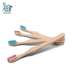 แปรงสีฟันไม้ไผ่ TBB-916 ด้ามไม้ย่อยสลายได้สำหรับผู้ใหญ่ ทำความสะอาดด้วยมือ - Product Image 1