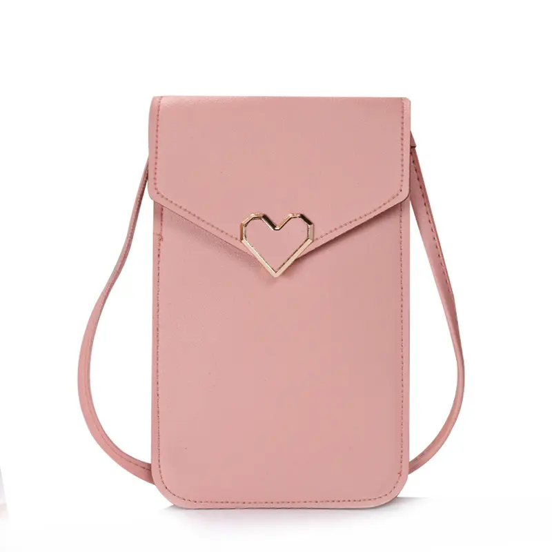 ladies leather hand purse touchscreen crossbody sling shoulder fashion waist leather hand girls women touch screen phone bag
