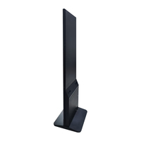 Smart 43 LCD Floor Stand Mirror Display para Fitness Yoga Sport Body Sensor Baño Señalización digital Aplicación de video Ascensores