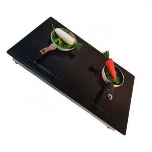 Table de cuisson à induction double brûleur avec plaque en verre vitrocéramique - Product Image 1