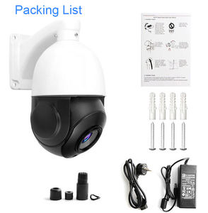 Câmera PTZ de segurança CCTV, câmera de segurança com zoom óptico 20X, câmera de velocidade de teto de segurança 5MP Sony 335 IP, com trilha automática humana - Product Image 6