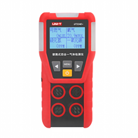 Détecteur de fuite de gaz UNI-T UT334E+ Plus, moniteur de qualité de l'air portable 4 en 1, détecteur de monoxyde de carbone, testeur de gaz H2S O2 EX