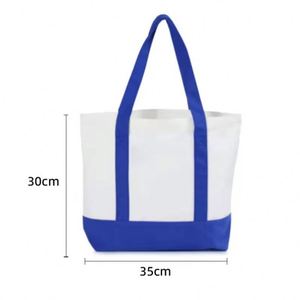 Canvas Shoulder <b>Tote</b> <b>Bag</b> for Women Zipper Closure with Inner Pocket for Work Beach <b>Lunch</b> Travel Shopping Grocery - Product Image 5