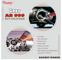 Silicone moteur 999, 85g Silicone gris pour joint d'étanchéité automobile RTV