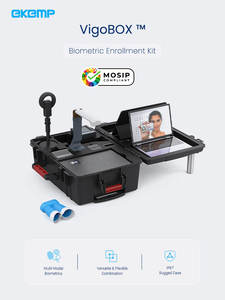 Kit d'inscription multi-biométrique mobile : Identification faciale et irisale, Scanner d'empreintes digitales, Caméra de signature 500 PPI pour UNDP - Product Image 1