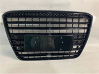 Nouvelle calandre avant en ABS chromé de la marque PNB pour Audi A8 D4 W12 2011-2014 Haute qualité Installation facile Vis incluses
