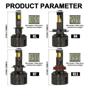 ไฟหน้า LED Y16D 420W 6 หลอดทองแดง H1 H3 H4 H11 H7 9005 9006 880 9012 สำหรับรถยนต์ ไฟหน้ารถยนต์ฮอนด้า ฟิต - Product Image 4