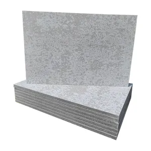 Placa de cimento de fibra sem amianto para Arábia Saudita T 11 Placa de cimento de fibra sem amianto estilo design industrial com ranhura torcida personalizada