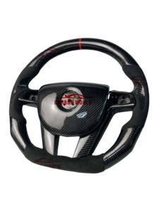 Volante Deportivo Universal para COMMODORE <span class=keywords><strong>HSV</strong></span> E123 / Pontiac G8 2008-2009 / Holden Commodore en Fibra de Carbono - Product Image 2