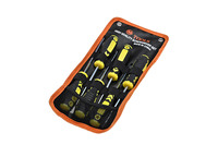 Jeu de tournevis à tête cruciforme en acier au carbone robuste, outils manuels pour la réparation de meubles et le bricolage domestique