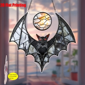 ที่ดักค้างคาวระเบิดไฟสีดำผีแขวนหน้าต่างฮาโลวีน - Product Image 2