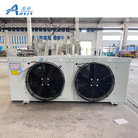 Pendingin Udara Evaporatif Blast Freezer DJ-5.1/30 5.1KW 6000m3/h Unit Pendingin untuk Pabrik Pengawetan Cepat Makanan Laut Grosir
