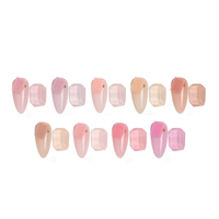 Logo Personnalisable Vernis à Ongles Gel UV Couleur Rose Nude Gel Multifonctionnel 3 en 1 de Construction et Rallongement en Pot