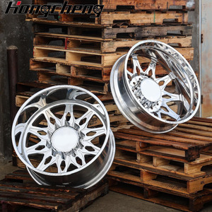Negro pulido personalizado 8x165,1 8x200 forjado Super doble ruedas para camión Ford F150 F250 <span class=keywords><strong>Ranger</strong></span> Silverado1500 2500 Ram - Product Image 3