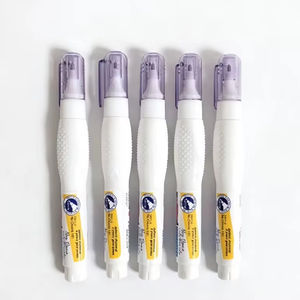 2026 Venta al por mayor, precio excelente, el más vendido, <span class=keywords><strong>corrector</strong></span> líquido de secado rápido con forma de bolígrafo para escuela y oficina, regalo promocional - Product Image 1